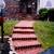 Brick steps and walkway